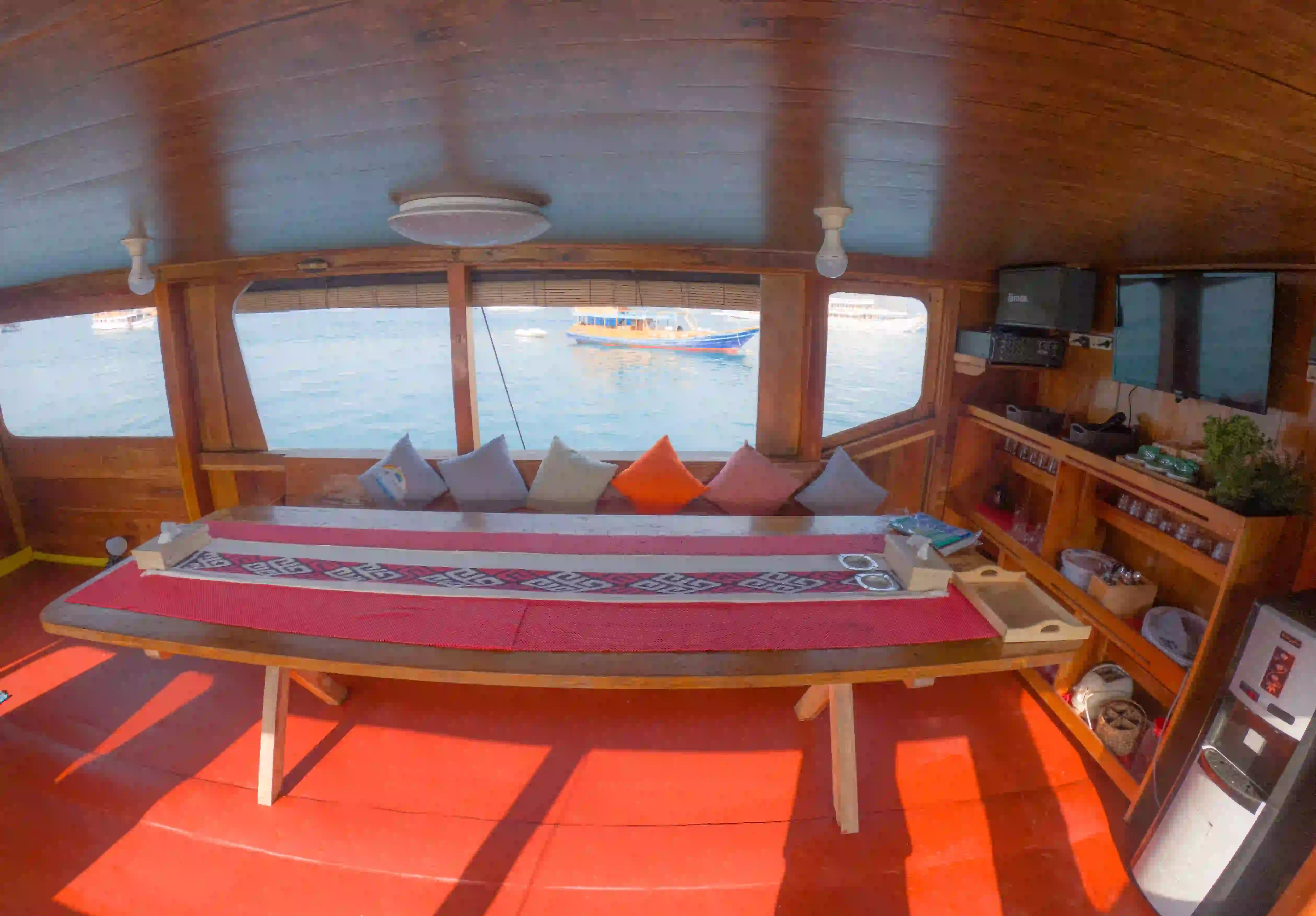 TV and Karaoke Set 3 Island Liveaboard