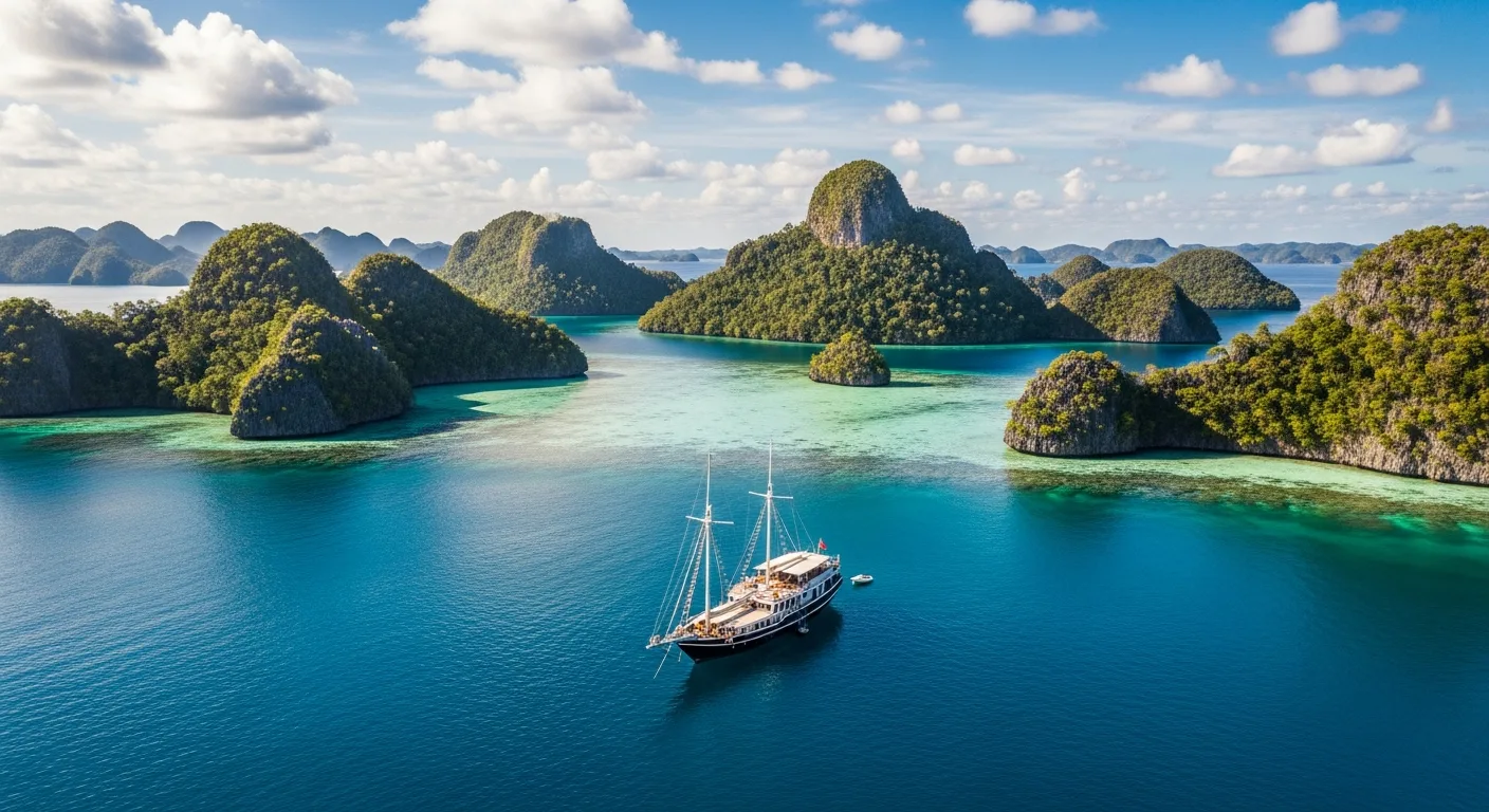 Komodo 3 Island Liveaboard vessel and crew